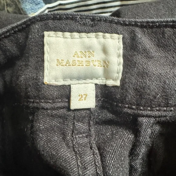 ANN MASHBURN Black Denim Jeans - Picture 5 of 5